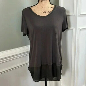 Merona Layered Hem Tunic Size: Large